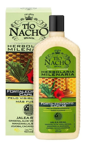 Tío Nacho Acondicionador Herbolaria Milenaria X 415 Ml