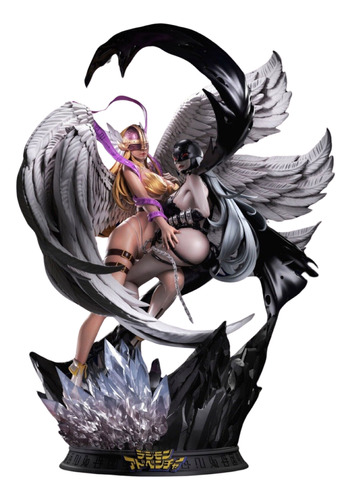 Angewomon Ladydevimon  Figura Archivo Stl Impresion 3d