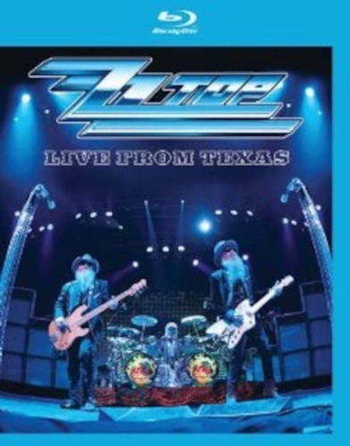 Blu-ray Zz Top - Live From Texas - Importado & Lacrado