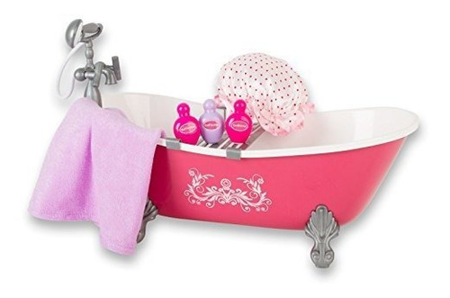 Set De Baño Para Muñecas Niñas Juegos