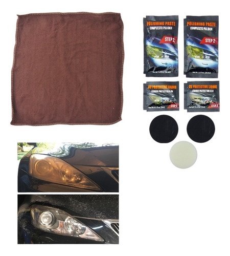 Restauración De Focos Para Auto: Kit Visbella
