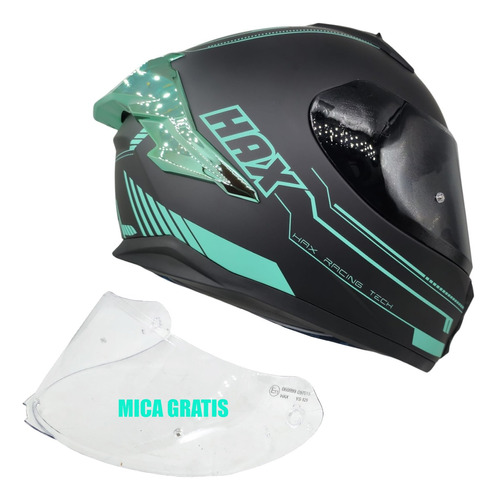 Casco Hax Ece2206 Dot Nueva Generacion 2.0 + Mica Gratis