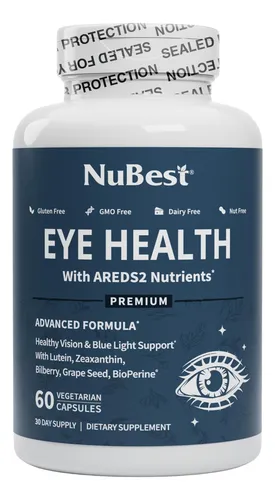 Nubest Areds 2 Vitaminas Para Los Ojos Salud Ocular Con Beta