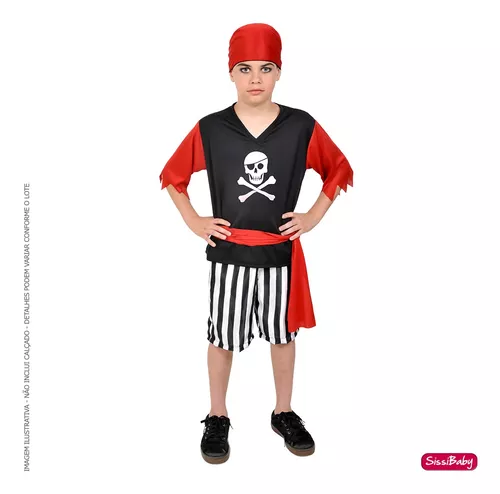 Fantasia Infantil Pirata