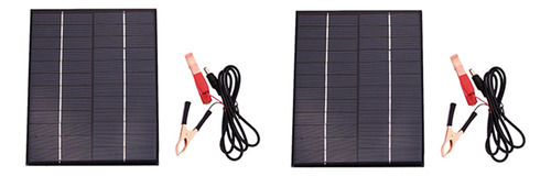 Cargador De Baterías Para Paneles Solares De 5,5 W Y 12 V, 2