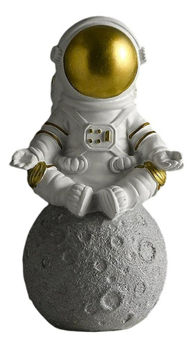 Figuras Del Astronauta De Arte Escultura De Resina Juguetes