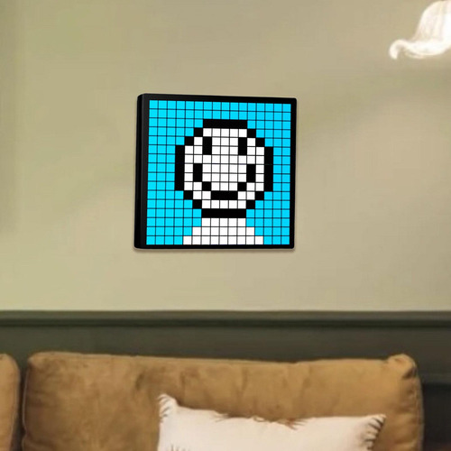 Pixel Display Pixel Art Frame Desktop Diy Pixel Animation