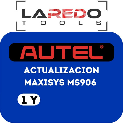 Actualizacion Para Escaner Maxisys Ms906 Autel Por 1 Año