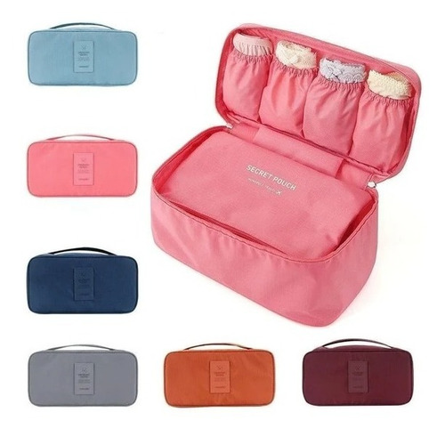Imagen 3 de 3 de Neceser Para Ropa Interior, Viaje. Varios Colores