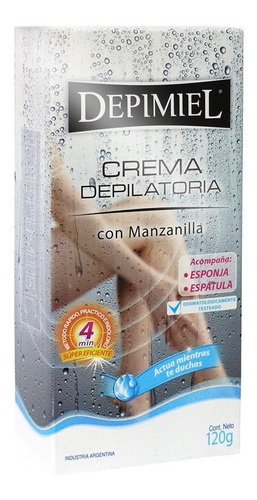 Crema Depilatoria Con Manzanilla X120 Gr Depimiel