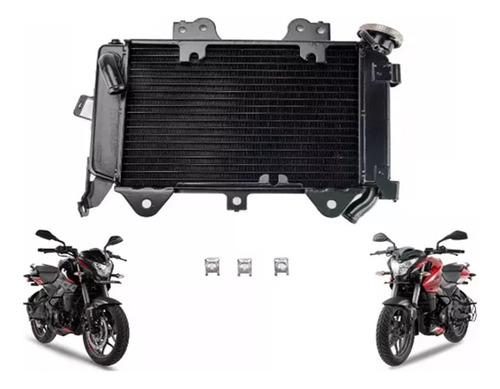 Radiador Original Para Motos Bajaj Pulsar Ns200 Y As200