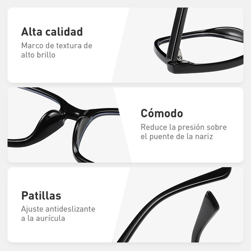 Lentes Antirreflectantes Con Filtro De Luz Azul