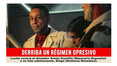 Imagen 3 de 5 de Far Cry 6 Físico Para Ps4