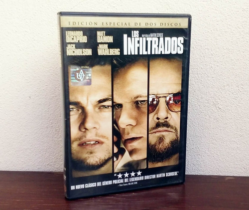Los Infiltrados ( Scorsese Dicaprio Nicholson ) - 2 Dvd Avh (Usado)