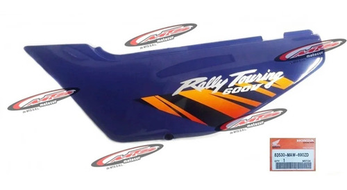 Cacha Bajo Asiento Izquierda Honda Transalp 600 96 Moto Sur