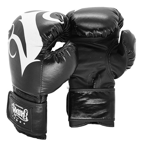 Imagem 2 de 10 de Kit Muaythai Kickboxing Spank Luva Caneleira Bandagem Bucal