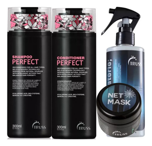 Truss Perfect Shampoo+condicionador+uso Obrigatório+ Brinde