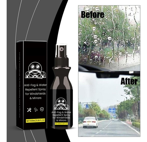 Spray Impermeable De 100 Ml Para Cristal De Coche, Resistent