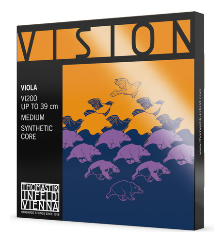 Thomastik Vi200 Viola Vision Encordado Para Viola 4/4