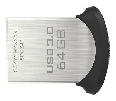 Llave Maya Memoria Usb De 64 Gb Sandisk Ultra Fit/ *itech