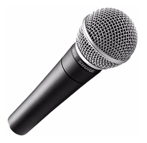 Microfone Shure SM58 cardióide, unidirecional