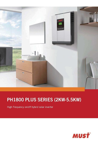 Inversor Solar Hibrido 5kw/10kw 48v 220v Mppt 80a Onda Pura