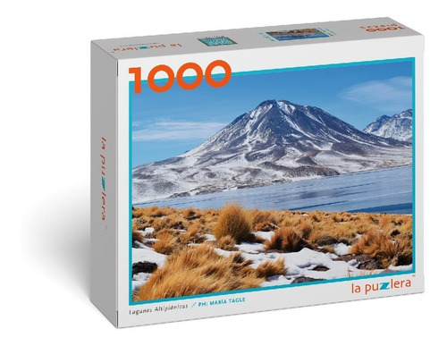 Imagen 1 de 4 de Puzzle 1.000 Piezas Lagunas Altiplánicas Paisajes Chilenos