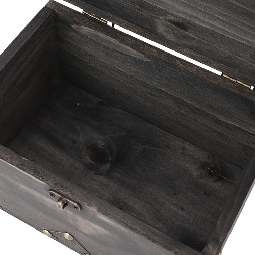Almacenamiento De Madera, Estilo Retro, Exquisita Artesanía