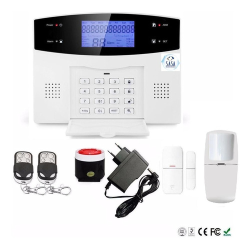 Kit Alarma Domiciliaria Inalambrica Gsm Español Wl App Zd351
