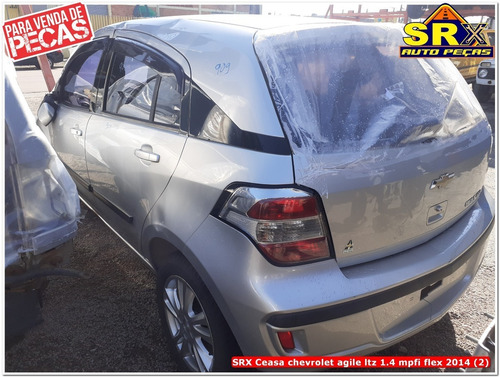 Imagem 4 de 8 de Sucata Chevrolet Agile Ltz 1.4 Mpfi Flex 2014 Peças