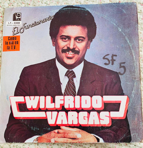 Wilfrido Vargas Lp De Vinilo -  El Africano