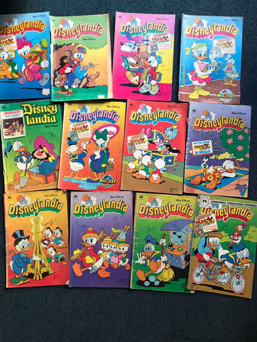 Revistas Disneylandia Años 80s Pincel Pack Por 12 Únicas 