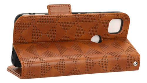 Funda De Cuero Marrón For Google Pixel 4a 4g