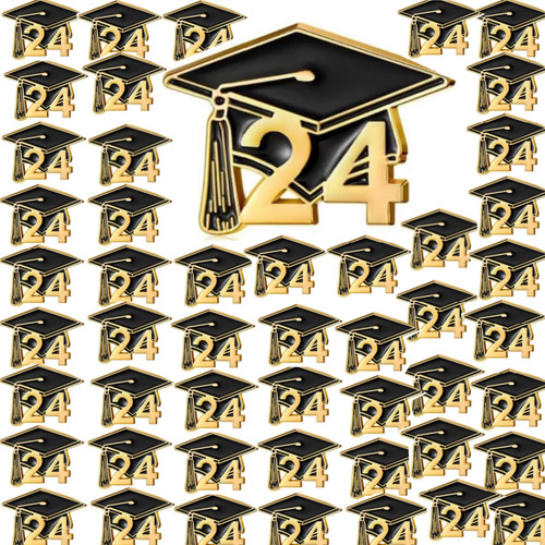50 Unidades De Insignias De Graduación, Broches De Graduació