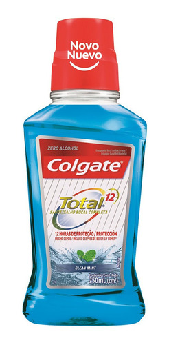 3un Colgate Enjuague Bucal Total12 Clean Mint 250ml