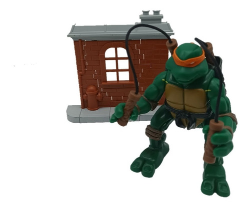 Tortugas Ninja Figuras 2003 Colección Acción De Ataque Salto (Usado)