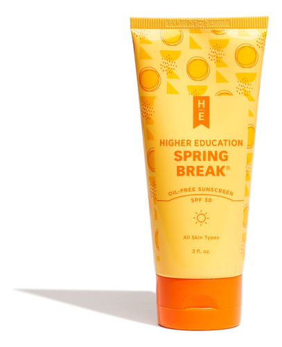 Higher Education Skincare Spring Break - Protector Solar Sin