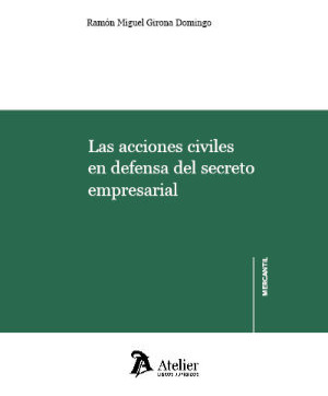 Libro Acciones Civiles En Defensa Del Secreto Empresarial