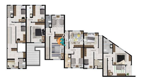 Imagem 4 de 4 de Casa Com 3 Dormitórios À Venda, 83 M² Por R$ 370.000,00 - Novo Centro - Santa Luzia/mg - Ca0347