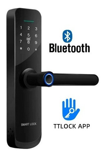 Fechadura Biométrica Beluni Nero Bluetooth + Gateway G2