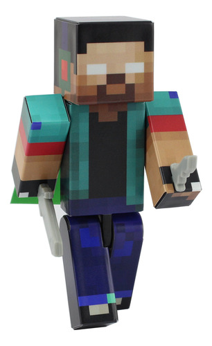 Figura De Acción Herobrine Boy. Juguete De 4 pulgadas, Pe.