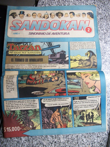 Sandokan N°2 Columba 1982                         C16