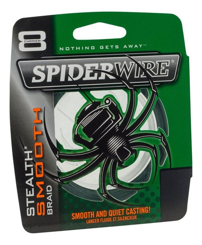 Multifilamento Spiderwire 8 Stealth Smooth 20 Lb X 114 Mts