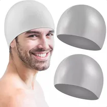 Comprar Pack X2 Gorros De Natacion Grises Unisex Gorro De Piscina Gorro Natacion Silicona Okshop Gorra Para Nadar Anticloro Adolescentes Gris Gorras Para Piscina Adultos Gorra Natacion Gorros De Natacion