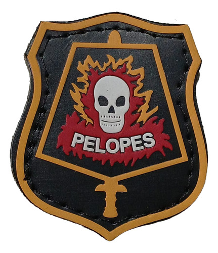 Insígnia Para Gorro Pelopes Coesp Valor Por Unidade Emborrachado Colorido