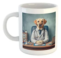 Comprar Taza Ceramica Perro Labrador Doctor Medico Medicina M3