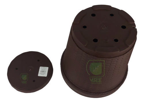 Maceta Rattan Redonda 30.5cm