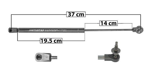 Amortiguador Vidrio Izq O Der Jeep Grand Cherokee 99-04