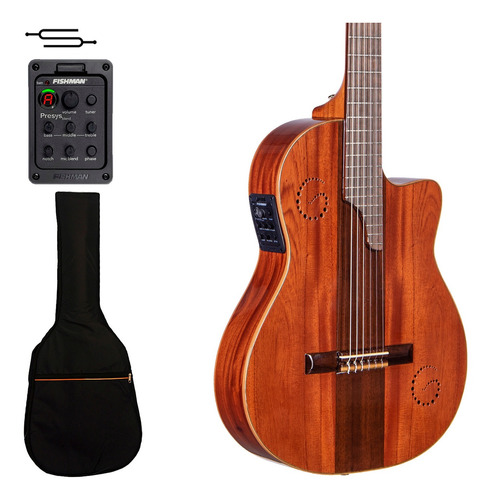 Guitarra Criolla Gracia S300 Eq Fishman Electro + Funda Cuot
