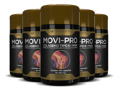 5x Movi Pro Hf Suplements Premium 60 Caps